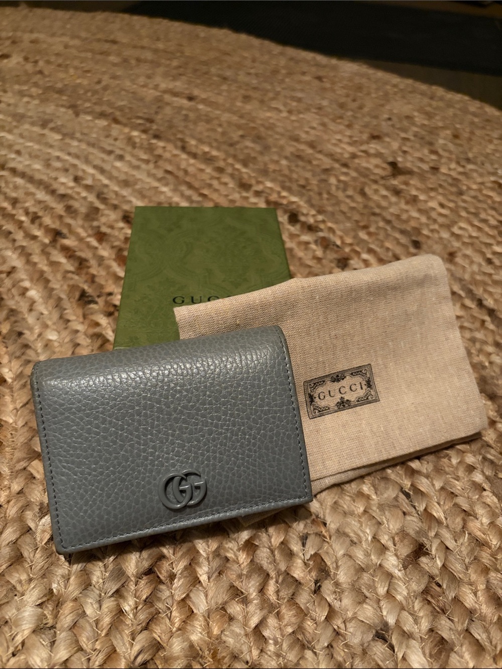 Gucci Grey Bifold Wallet